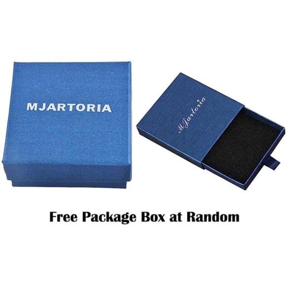 Matching Necklaces for Couples,His and Hers Engraved Rhinestone Ring Pendant Set - Picture 4 of 6